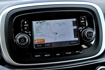 Fiat 500X Crossover 1.6 E-Torq 110KM 2016 Fiat 500x 1,6 Benzyna 110Km Pół Skóra Navi, zdjęcie 37