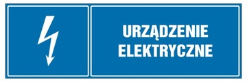 Naklejka ZTE-54 - URZĄDZENIE ELEKTRYCZNE