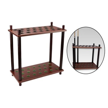 Drewniane kije bilardowe Rack Pool Bilard Table
