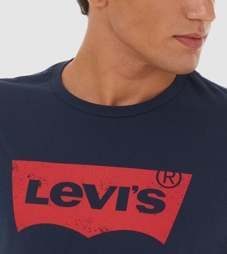 Levi's koszulka r S męska t-shirt granatowa Levis 177830199