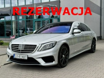 Mercedes Klasa S W222 Limuzyna wersja długa AMG S 63 AMG 585KM 2014 Mercedes S 63 AMG S63 AMG 4Matic Long. 42 000 km!