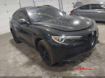 Alfa Romeo Stelvio SUV 2.0 Turbo 280KM 2018 Alfa Romeo Stelvio 2018 r.,2,0L TI SPORT AWD 2.0 Benzyna 280KM