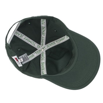 Czapka z daszkiem Tommy Hilfiger Cap AM0AM11692 MBF Zielona