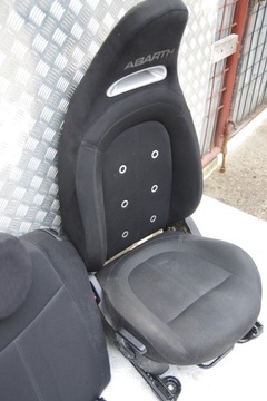 FOTEL FOTELE KANAPA FIAT 500 ABARTH CABRIO LIFT 595