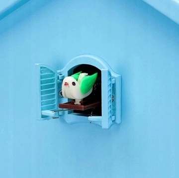 Настенные часы в современном стиле с кукушкой