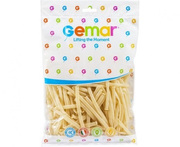 Balony do Modelowania Przezroczyste 100szt Gemar Modelina makaron