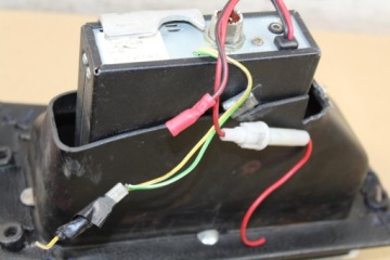 HONDA GL1200 GOLD WING ЛЕВЫЙ ПЕРЧАТОЧНЫЙ ЯЩИК + КРЫШКА + CB РАДИО STABO XM3400