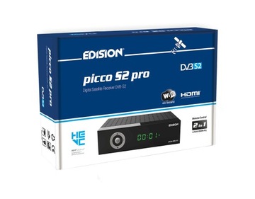 DVB-S2 UNICABLE EDISION PICO S2 PRO HEVC-ДЕКОДЕР