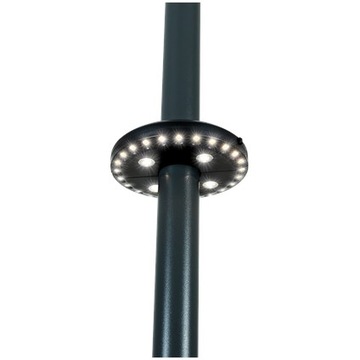 LAMPA OŚWIETLENIE POD PARASOL OGRODOWY BALKON LED