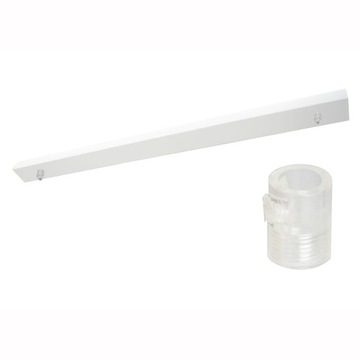 Podsufitka do lampy 80cm 2 otwory biała + 00S