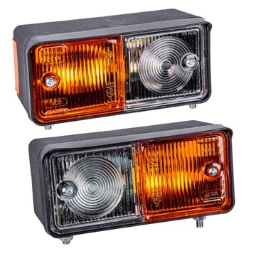 Лампы Ursus C-360 передние + задние WAŚ POLSKA в комплекте с подсветкой борта