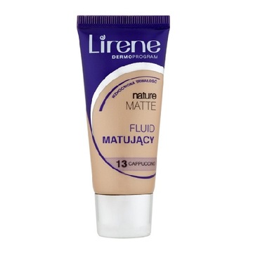 Lirene Nature Matte fluid 13 Cappuccino podkład do twarzy 30 ml