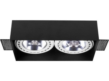 LAMPA WPUSZCZANA MOD PLUS BLACK II 9403-W Nowodvorski
