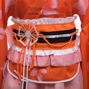 Женское платье-кимоно в стиле аниме