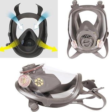 MASKA OCHRONNA LAKIERNICZA BHP PRZECIWPYŁOWA