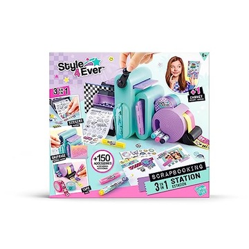 STYLE 4 EVER DIY SCRAPBOOKING STUDIO stacja zestaw 3w1