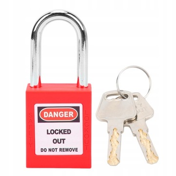 KŁÓDKA LOCKOUT LOCK BEZPIECZEŃSTWO IZOLACJI 38mm