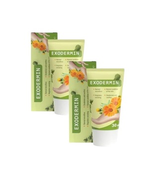 2x EXODERMIN 30ml Naturalny Krem Przeciwgrzybiczny