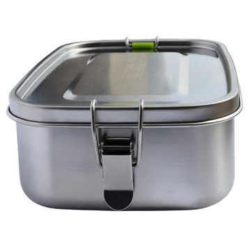 Стальной ланчбокс, контейнер для еды 1,1л.