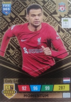 FIFA 365 2023 X-RARE UPGRADE MOMENTUM CODY GAKPO LIVERPOOL