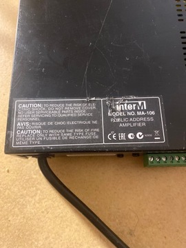 Усилитель InterM MA-106, посмотрите!