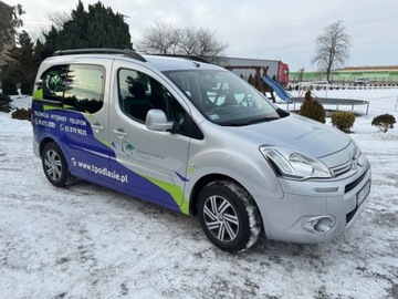 Citroen Berlingo II Van Facelifting 1.6 VTi 98KM 2014 Citroen Berlingo 1.6 98KM Klima Salon Polska F-VAT Cena brutto Gotowa do j, zdjęcie 7