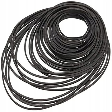 НАБОР ПРИВОДНЫХ РЕМНЕЙ ДЛЯ ВИДЕОФОНА, 100шт, ЧЕРНЫЙ