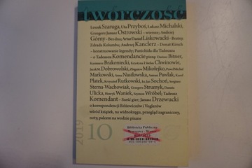 Twórczość nr 10 (887)/2019