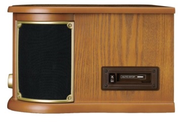 Проигрыватель проигрывателя LENCO TCD-2551WD CD BT FM USB AUX Wood