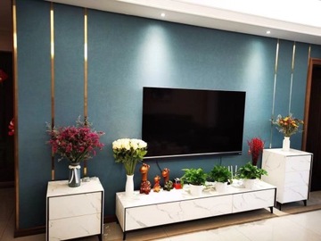 Самоклеящаяся золотая полоска для украшения стены 5м