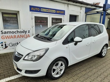 Opel Meriva II Mikrovan Facelifting 1.6 CDTI Ecotec 110KM 2014 Opel Meriva B, oryginal lakier,bogate wyposażenie!