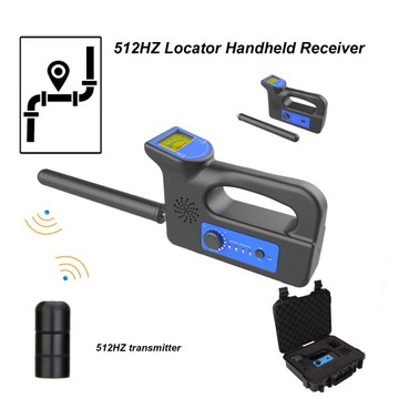 Камера для осмотра труб, диапазон передатчика 512 Гц