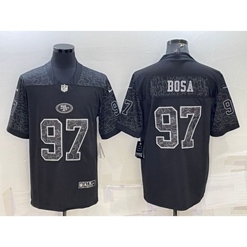Koszulka Camiseta Hombre San Francisco 49ers George Kittle Negro Bosa 2023