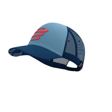Compressport Czapka Lifestyle Trucker Cap r. uniwersalny / Denim Poseidon
