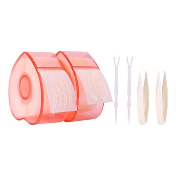 Двойная лента для век с кружевной наклейкой