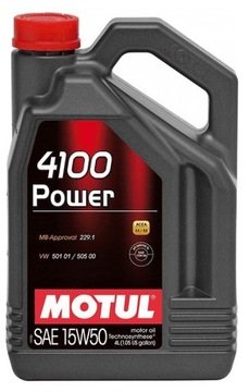 Olej silnikowy Motul 4100 Power 4 l 15W-50