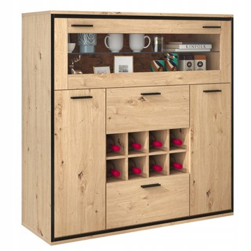 Kredens Szafka kuchenne beżowa 120×60×40 cm
