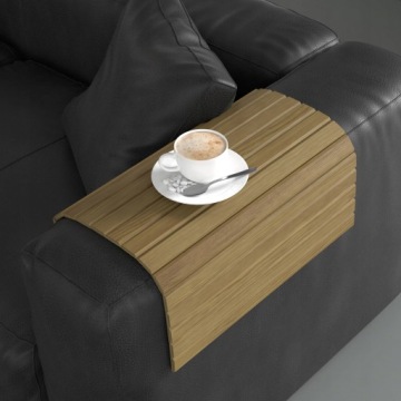 Деревянный чехол на диван 44х40см ОРЕХ, подлокотник