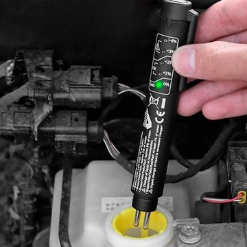 ТЕСТЕР ТОРМОЗНОЙ ЖИДКОСТИ ТОЧЕЧНЫЙ МЕТР 3 4 5 СВЕТОДИОДНЫЙ