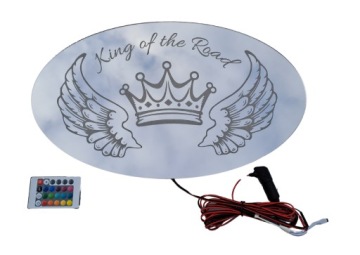 Zrcadlo Led Rgb King Of The Road Určené Pro: Man Daf Scania Volvo Tir