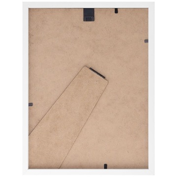 RAMKA NA ZDJĘCIA 15x21 ramki biała stojąca z nóżką