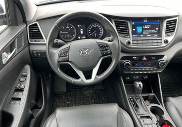 Hyundai Tucson III SUV 1.7 CRDi 141KM 2017 Hyundai Tucson 1.7D 141KM Autom.Led Navi Kam Skora4xGrzane Org.Lakier Fakt, zdjęcie 18