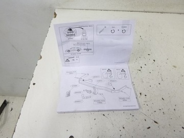 Балка фаркопа + модуль ИНСТРУКЦИЯ VW Volkswagen Golf V 3D