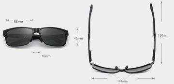 АЛЮМИНИЕВЫЕ МУЖСКИЕ ПРЕМИУМ УФ-ПОЛАРИЗОВАННЫЕ ОЧКИ