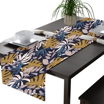 BIEŻNIK NA STÓŁ MATOWY KOLOROWY 40x120 OBRUS G8