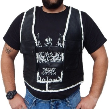Kamizelka Motocyklowa Skórzana KUTA KLUBOWA 4XL