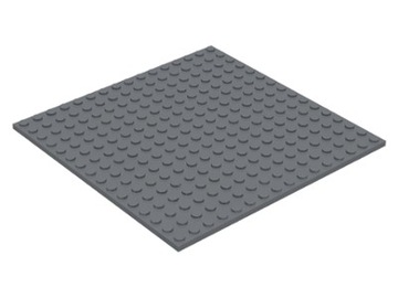LEGO 91405 PŁYTKA 16x16 CIEMNO SZARA DBG NOWA(35g)