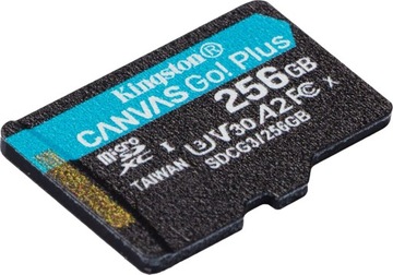 KINGSTON microSDXC Canvas Go Plus 256 ГБ