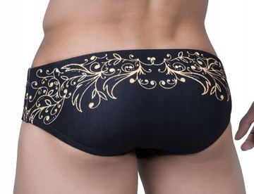 KĄPIELÓWKI MĘSKIE ORNAMENT +WKŁADKA PUSHUP L