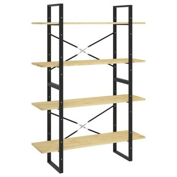 REGAŁ NA KSIĄŻKI BIBLIOTECZKA PÓŁKA 100x30x140, drewno sosnowe